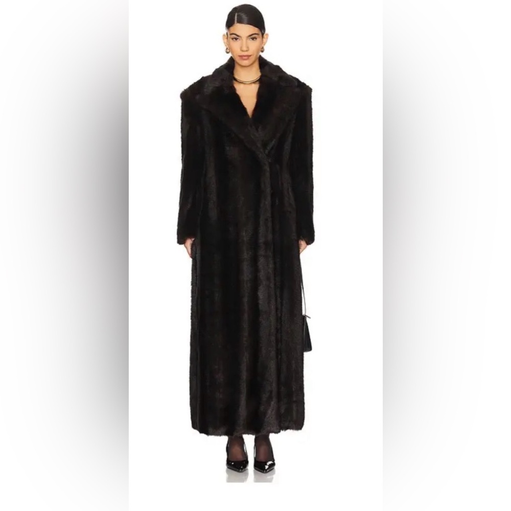 AKNVAS 
Marzia Faux Fur Coat